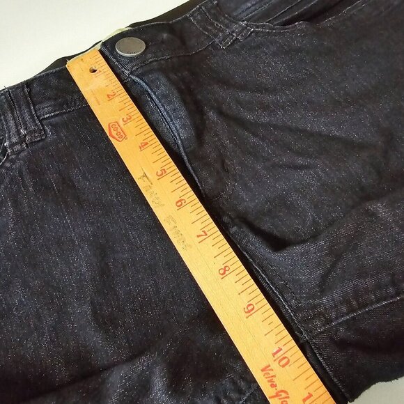 Democracy Women’s 14 Blue Ab Technology Skinny Jeans Stretch Dark Wash Denim - Picture 12 of 15